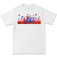 White love america gnome libbey cup Premium Tee - HRA Design Shop
