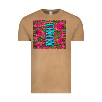 Vintage Camel xoxo valentine's day pink roses and hearts Vintage Tee - Jasminsmagicworld