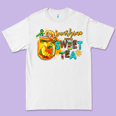 Sunshine And Sweet Tea Premium Tee Designed By Adodesignshop