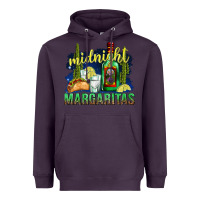 Plum Midnight Margaritas Heavyweight Hoodie - texasbilliewilder