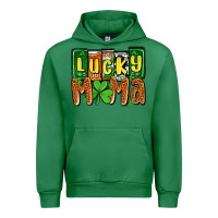 Emerald St. Patrick's lucky mama Urban Hoodie - OliviaCreatesArt