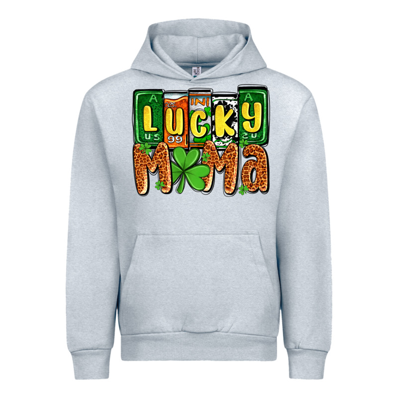 St. Patrick's Lucky Mama Urban Hoodie by OliviaCreatesArt | Teevron