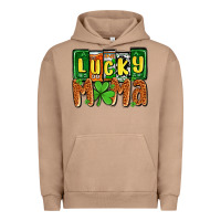 Pigment Burro St. Patrick's lucky mama Urban Hoodie - OliviaCreatesArt