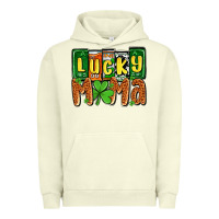 Pigment Pistachio St. Patrick's lucky mama Urban Hoodie - OliviaCreatesArt