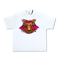 White halloween highland cow horseshoe Urban Heavy Tee - Jasminsmagicworld