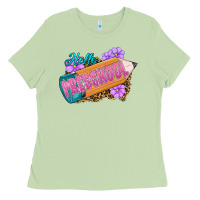 Matcha hello preschool Ladies Tee - RanaPortraitStore