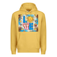 Antique Gold summer love Premium Hoodie - TumblerDesignByShophia