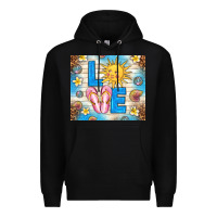 Black summer love Premium Hoodie - TumblerDesignByShophia