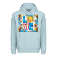 Blue Mist summer love Premium Hoodie - TumblerDesignByShophia