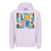Lilac summer love Premium Hoodie - TumblerDesignByShophia