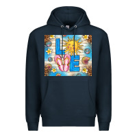 Navy summer love Premium Hoodie - TumblerDesignByShophia