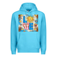 Ocean Blue summer love Premium Hoodie - TumblerDesignByShophia
