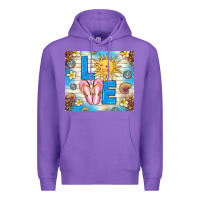 Purple summer love Premium Hoodie - TumblerDesignByShophia