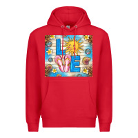 Red summer love Premium Hoodie - TumblerDesignByShophia
