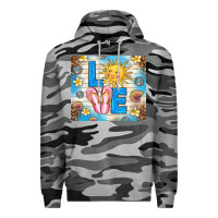 Slate Camo summer love Premium Hoodie - TumblerDesignByShophia