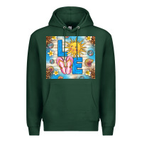 Sports Green summer love Premium Hoodie - TumblerDesignByShophia
