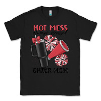 Black hot mess always stressed cheer mom Classic Tee - MaliasSmallBusiness