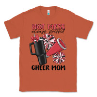 Copper hot mess always stressed cheer mom Classic Tee - MaliasSmallBusiness