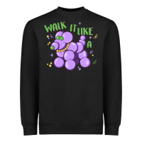Black walk it like a Heavyweight Sweatshirt - MaliasSmallBusiness