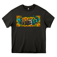 Asphalt mama sunflower libbey cup Heavy Core Tee - HRA Design Shop
