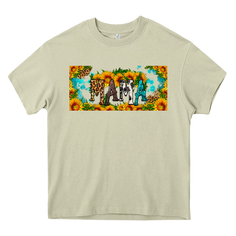 Mama Sunflower Libbey Cup Heavy Core Tee by HRA Design Shop | Teevron