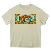 Mossy mama sunflower libbey cup Heavy Core Tee - HRA Design Shop