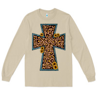 Mushroom leopard sunflower cross Long Sleeve Tee - JahusDesignShop