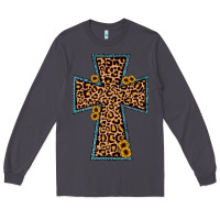 Smoke leopard sunflower cross Long Sleeve Tee - JahusDesignShop