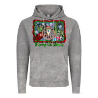 Cloud Rock merry christmas western bull skull Vintage Hoodie - AdoDesignShop