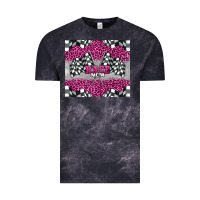 Cloud Black race mom Vintage Tee - BarkalooDesign