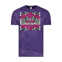 Cloud Purple race mom Vintage Tee - BarkalooDesign