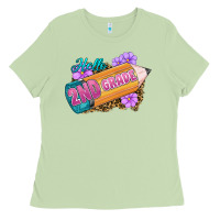 Matcha Hello 2nd Grade Ladies Tee - RanaPortraitStore
