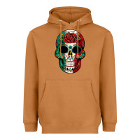 Meerkat Mexican Skull Heavyweight Hoodie - texasbilliewilder