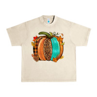 Sandshell Fall leopard pumpkin Urban Heavy Tee - NancyCooperArtShop