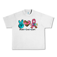 Lunar Rock peace love  cure Urban Heavy Tee - AdoDesignShop