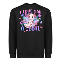 Black love you a lotl Heavyweight Sweatshirt - MaliasSmallBusiness