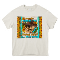 Cream somewhere where the summer lasted all year around tumbler Heavy Core Tee - HRA Design Shop