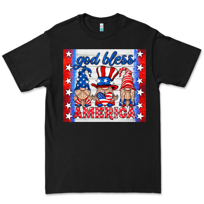 God Bless America Gnomes Premium Tee by HRA Design Shop | Teevron