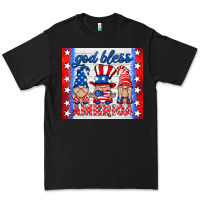 Black god bless America gnomes Premium Tee - HRA Design Shop