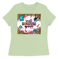 Matcha small business mama Ladies Tee - Zillion Design Studio