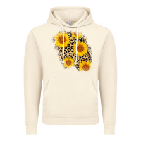 Vintage Artic leopard sunflower patch Vintage Hoodie - AdoDesignShop