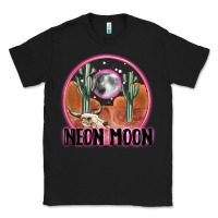 Black neon moon Classic Tee - MaliasSmallBusiness