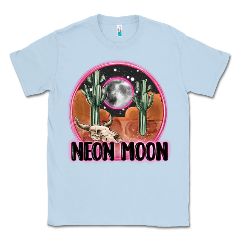 Neon Moon Classic Tee by MaliasSmallBusiness | Teevron