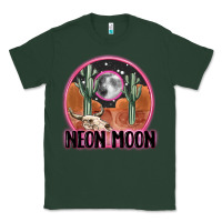 Sports Green neon moon Classic Tee - MaliasSmallBusiness