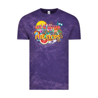 Cloud Purple Life is better with my flip flops Vintage Tee - NancyCooperArtShop