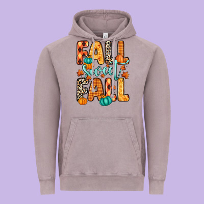 Fall Sweet Fall Vintage Hoodie Designed By Ranaportraitstore