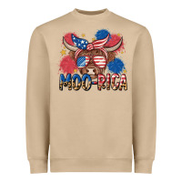 Mushroom moo rica Heavyweight Sweatshirt - MaliasSmallBusiness