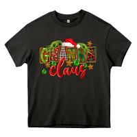 Asphalt Christmas granna claus Heavy Core Tee - FaDigitalArtStudio