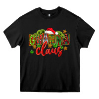 Black Christmas granna claus Heavy Core Tee - FaDigitalArtStudio