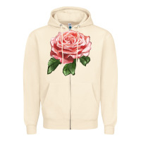 Sandshell America Rose Zipper Hoodie - LillyAllenDesigns